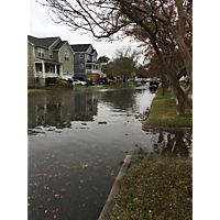 Norfolk mid November high tide and Storm event image